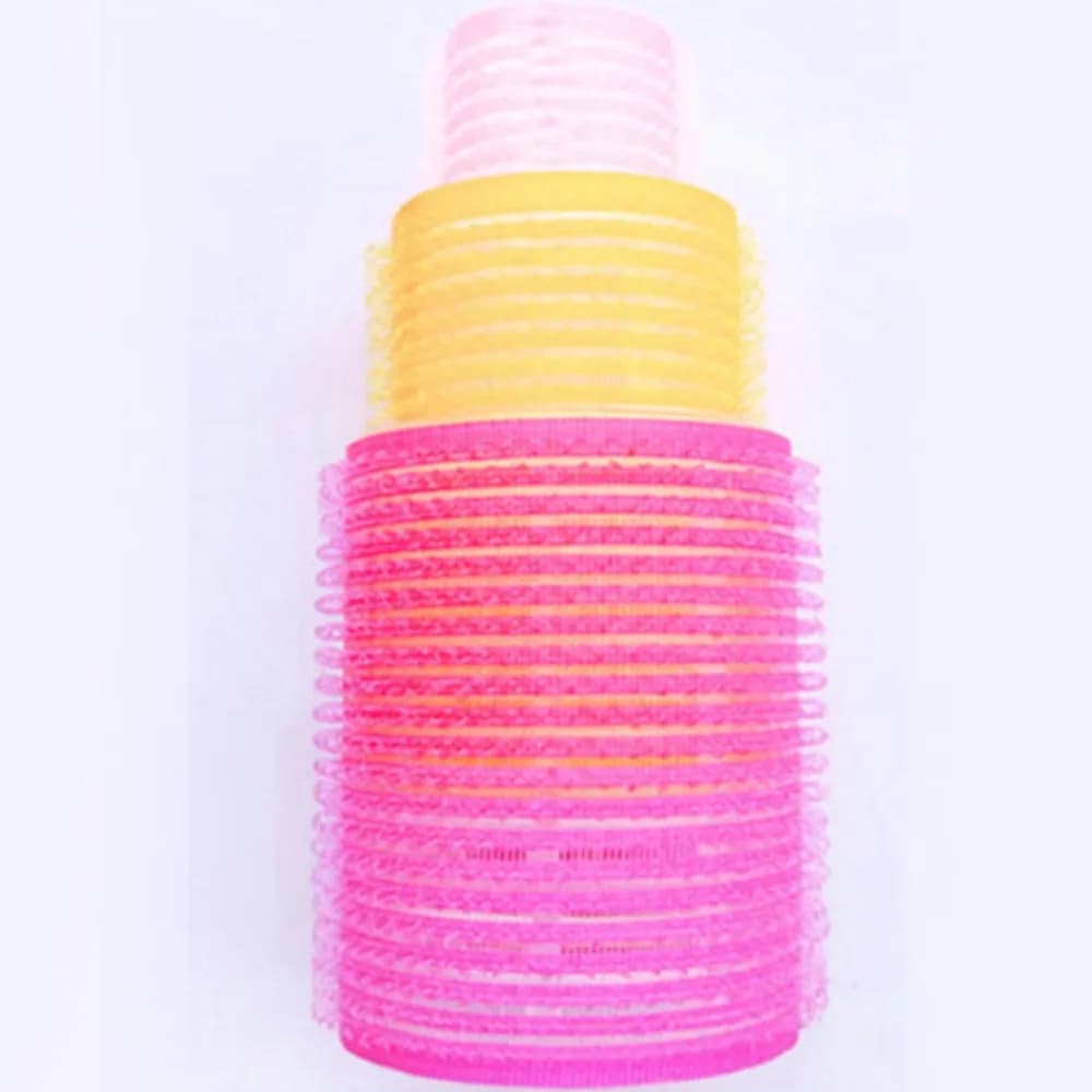 Easy to Use Self Grip Hair Roller Set Plastic Resin Professional Hair Curlers Roller Durable Hair Roller Set Home Use