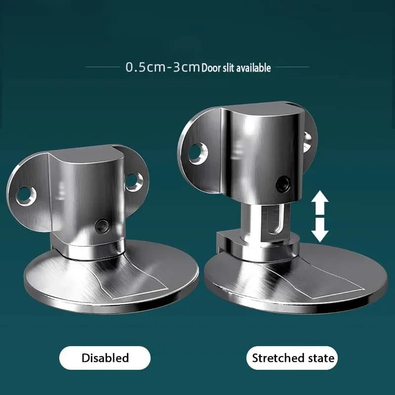 Fermaporta invisibile senza punzonatura Forte tocco magnetico per camera da letto domestica Fermaporta per bagno Anti-collisione