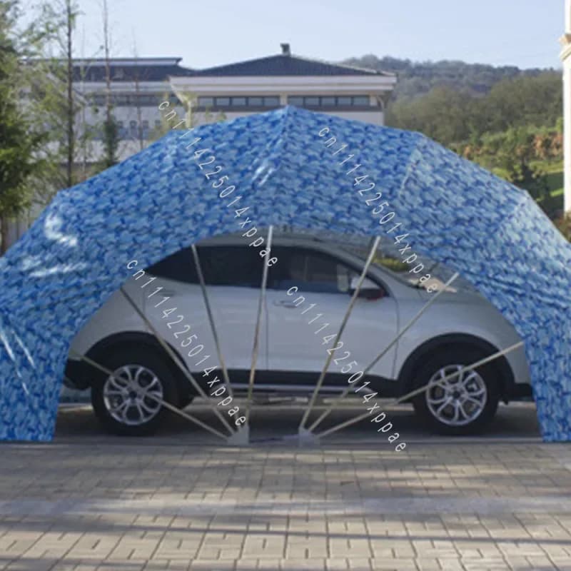 Folding Parking Canopy Household Simple Garage Outdoor Car Canopy Household Sunscreen Sunshade