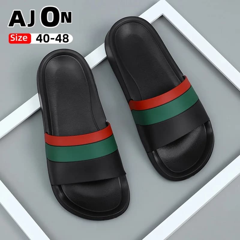 Nuove pantofole da uomo, sandali da spiaggia, estivi, leggeri, antiscivolo, per esterni, scarpe alla moda di grandi dimensioni, design in EVA, scarpe da uomo taglia 40-48