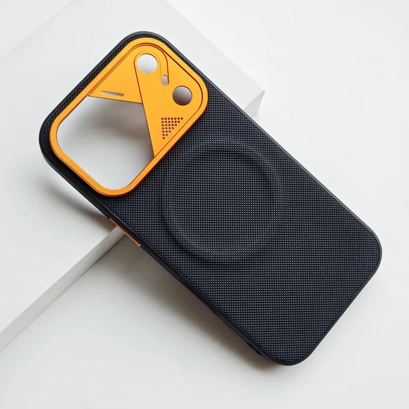 Custodia Magnetica con Texture Diamantata per iPhone 17 Pro Max 17 Pro, Nuova Cover Protettiva Premium Antiurto