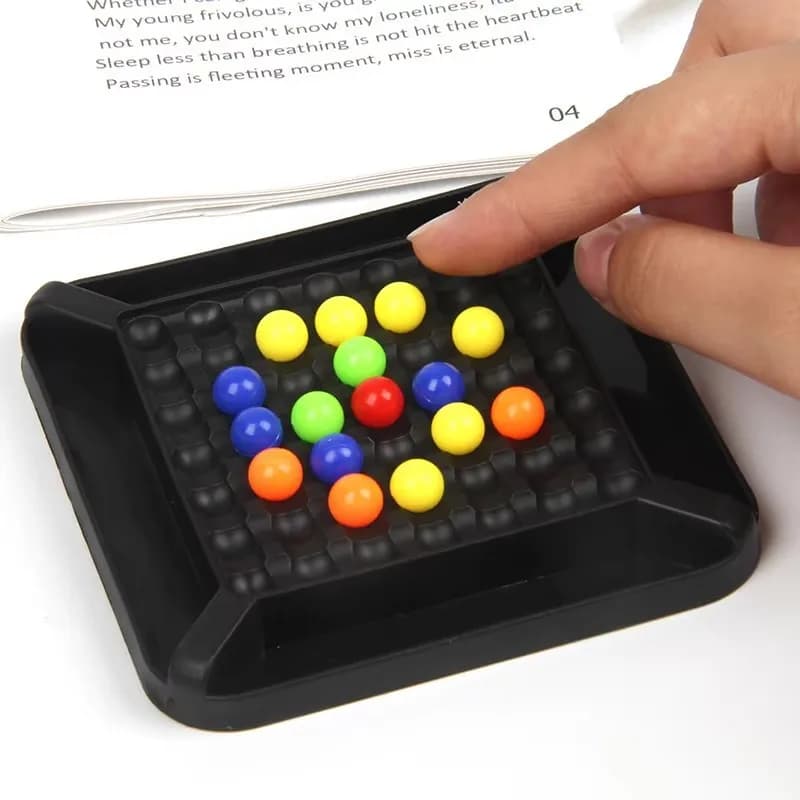 Giocattoli con palline arcobaleno Eliminazione arcobaleno Giochi divertenti Scacchi Desktop per bambini Giocattoli genitore-figlio Giocattoli puzzle per la scuola materna Regali