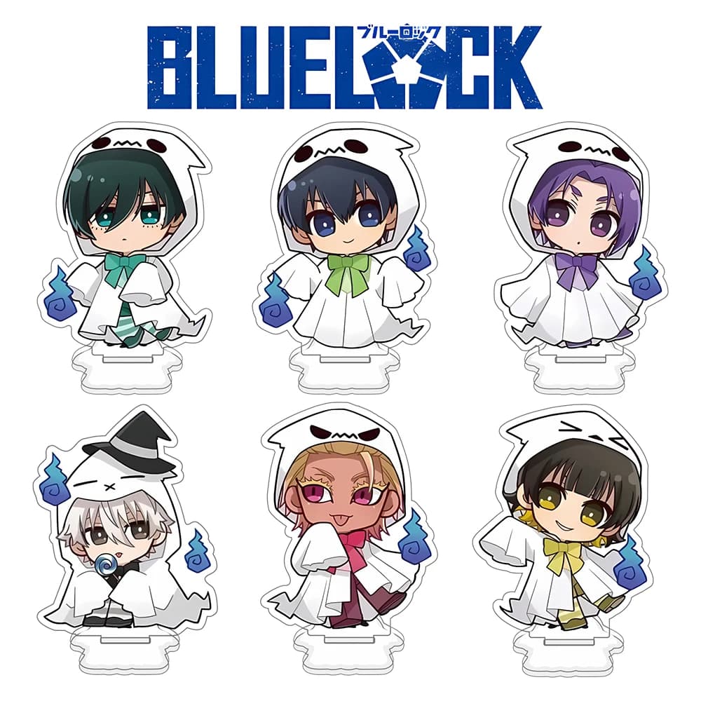 Blue Lock 2026 new Yoichi Isagi Bachira Rin Itoshi Chigiri Reo Mikage Nagi Barou Niko Anime Halloween Acrylic Stand keychain