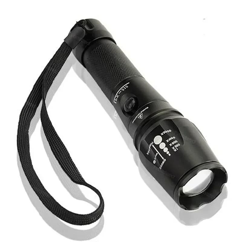 PX-518 CREE XML-T6 LED Flashlight 1800Lum 5 Mode Adjustable Focus LED Flashlight Zoomable Flashlight Outdoor Bike Light Lantern