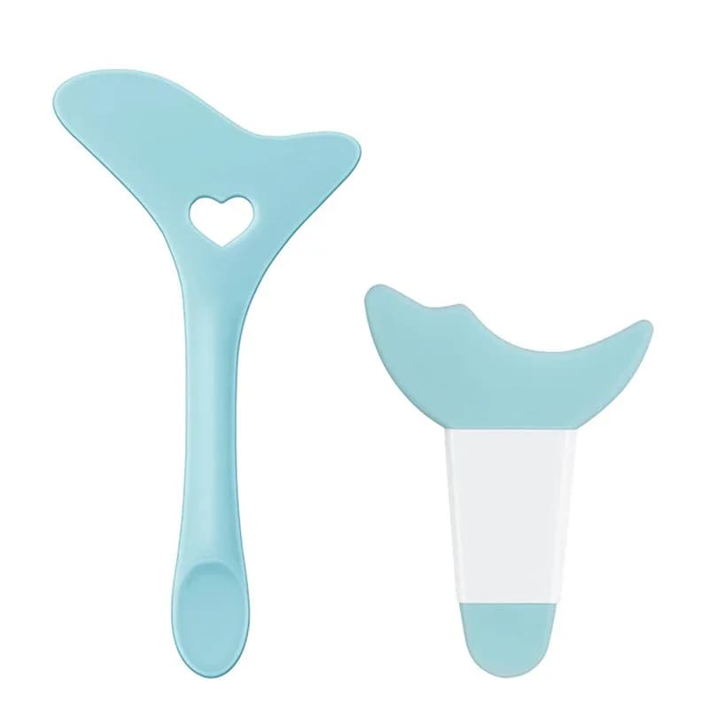 Silicone Drawing Lipstick Wearing Aid Face Cream Mask Applicator MakeupEyeliner Makeup Stencils Wing Tips Marscara beauty tool