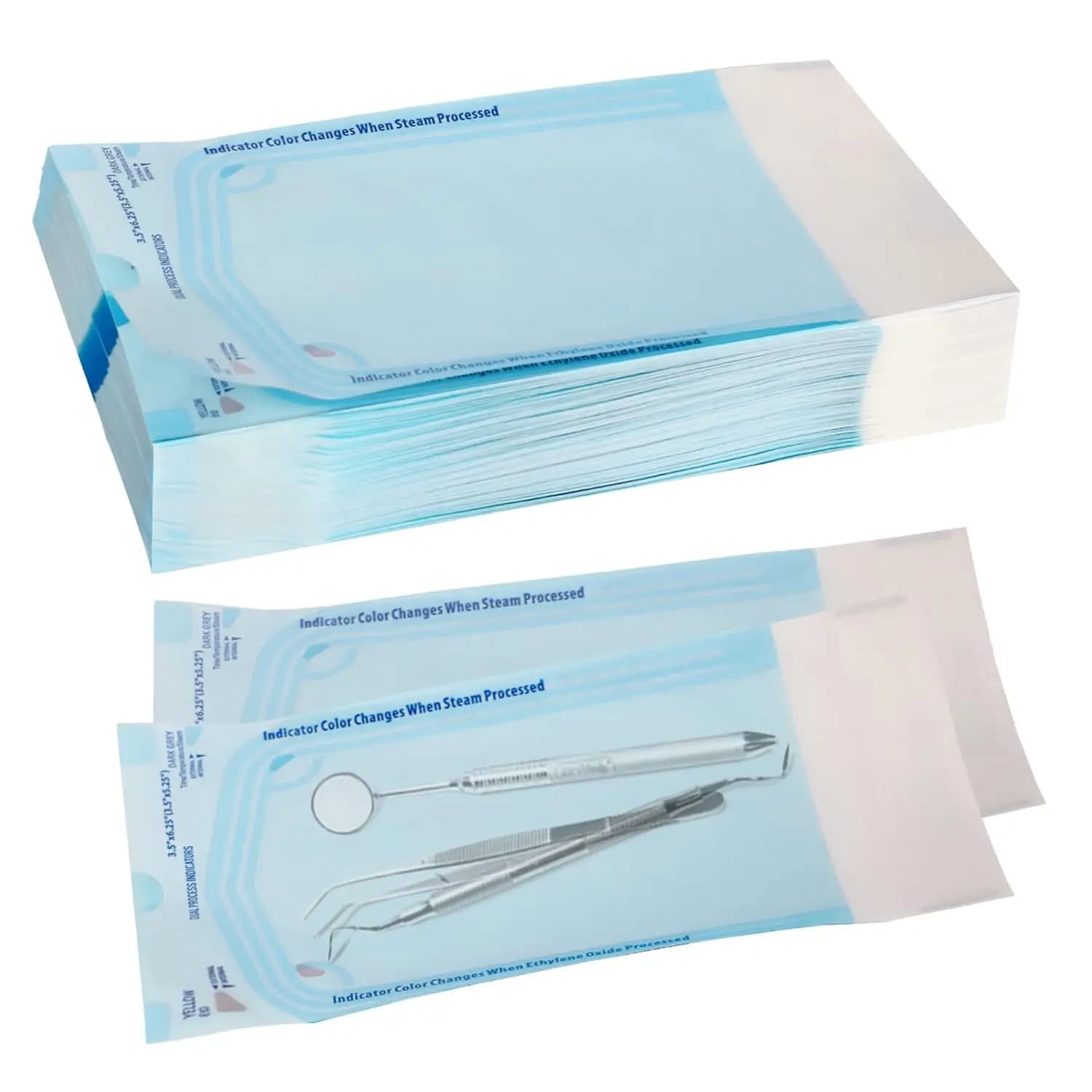 MAMBA 10/20PCS Disposable Self-sealing Sterilization Pouches Bag 5 Sizes Tattoo Accessories Supplies Self-adhesive Clean Bags