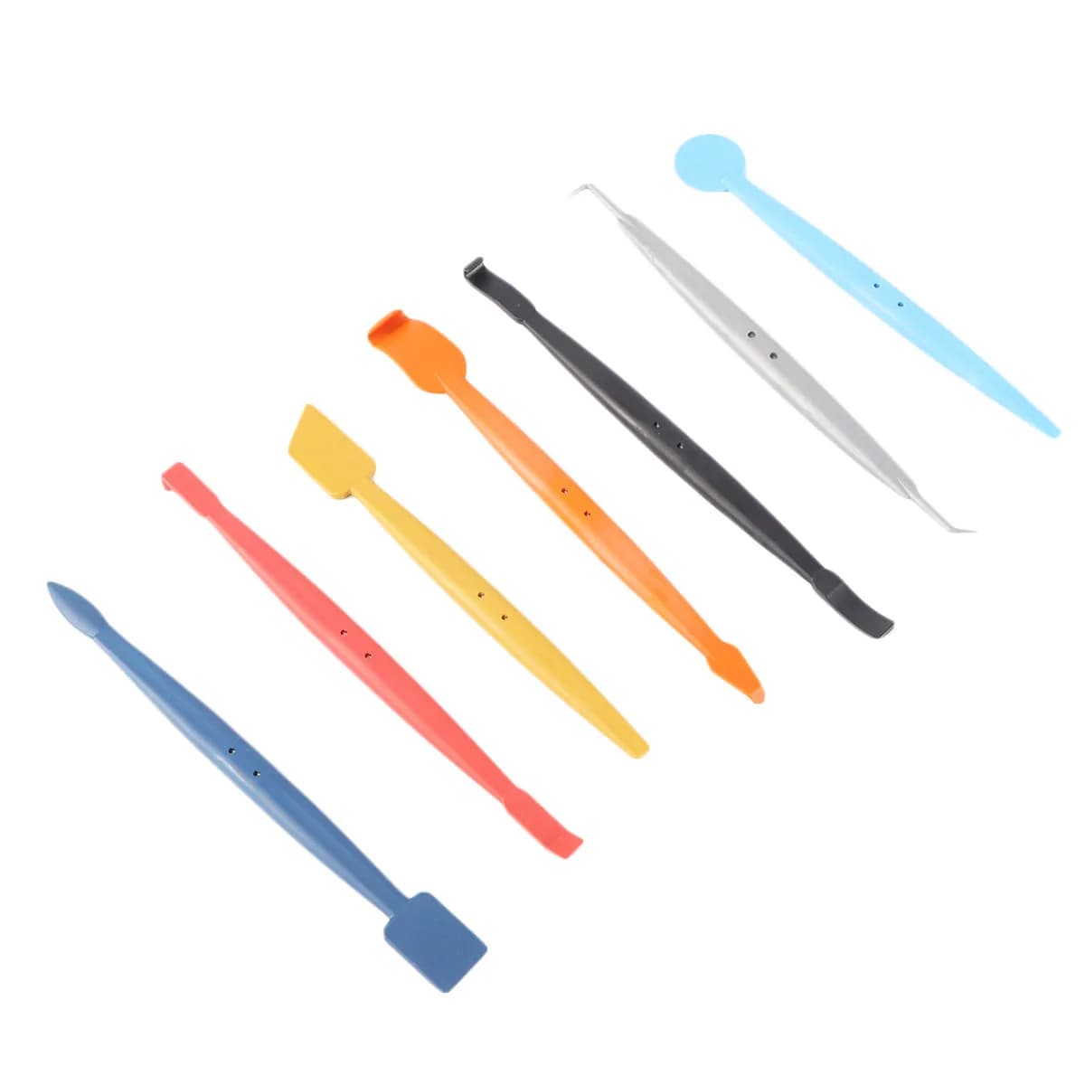 7 in 1 Car Wrap Vinyl Film Tool Set Magnetic Stick Squeegee Cutter Wrapping Scraper Auto Tint Kit Carbon Fiber Magnetic Stick