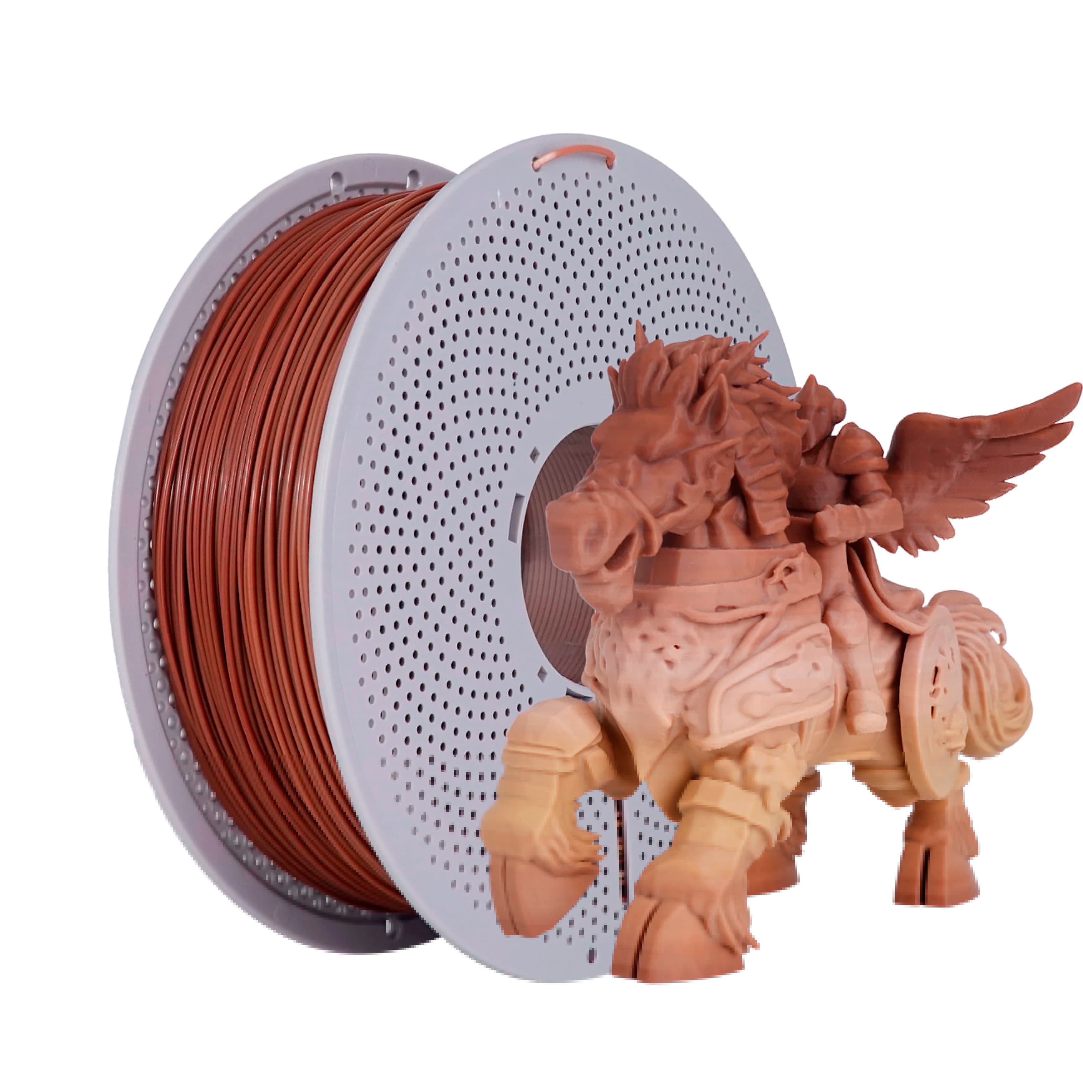 Professional PLA-F Filament with Wood gradient (1 kg) - Precision Formulated for Bambu Lab 3D printers (wood veins 1 kg)