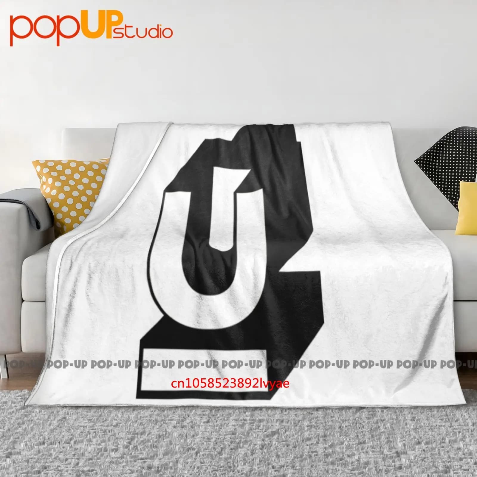 Sottopelo Blocco U-Print Bear Witchcrew Nbhd Wtap Coperta ultra morbida Trapunta Copridivano invernale Copriletto