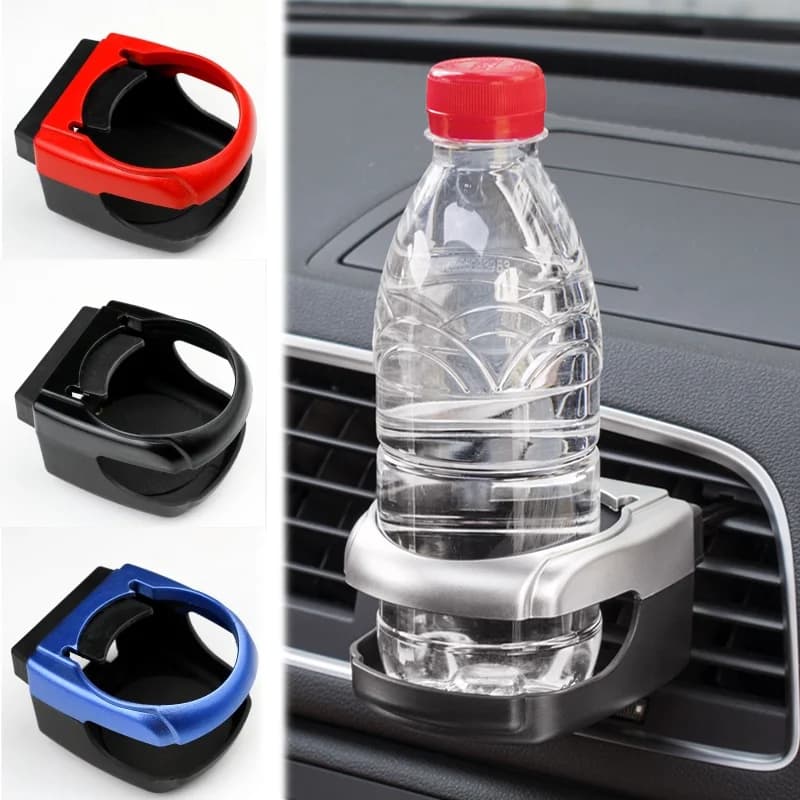 Portabottiglie per tazza per bevande con presa d'aria per Auto supporto per portabottiglie per bottiglie d'acqua e posacenere portabicchieri multifunzionale per Auto