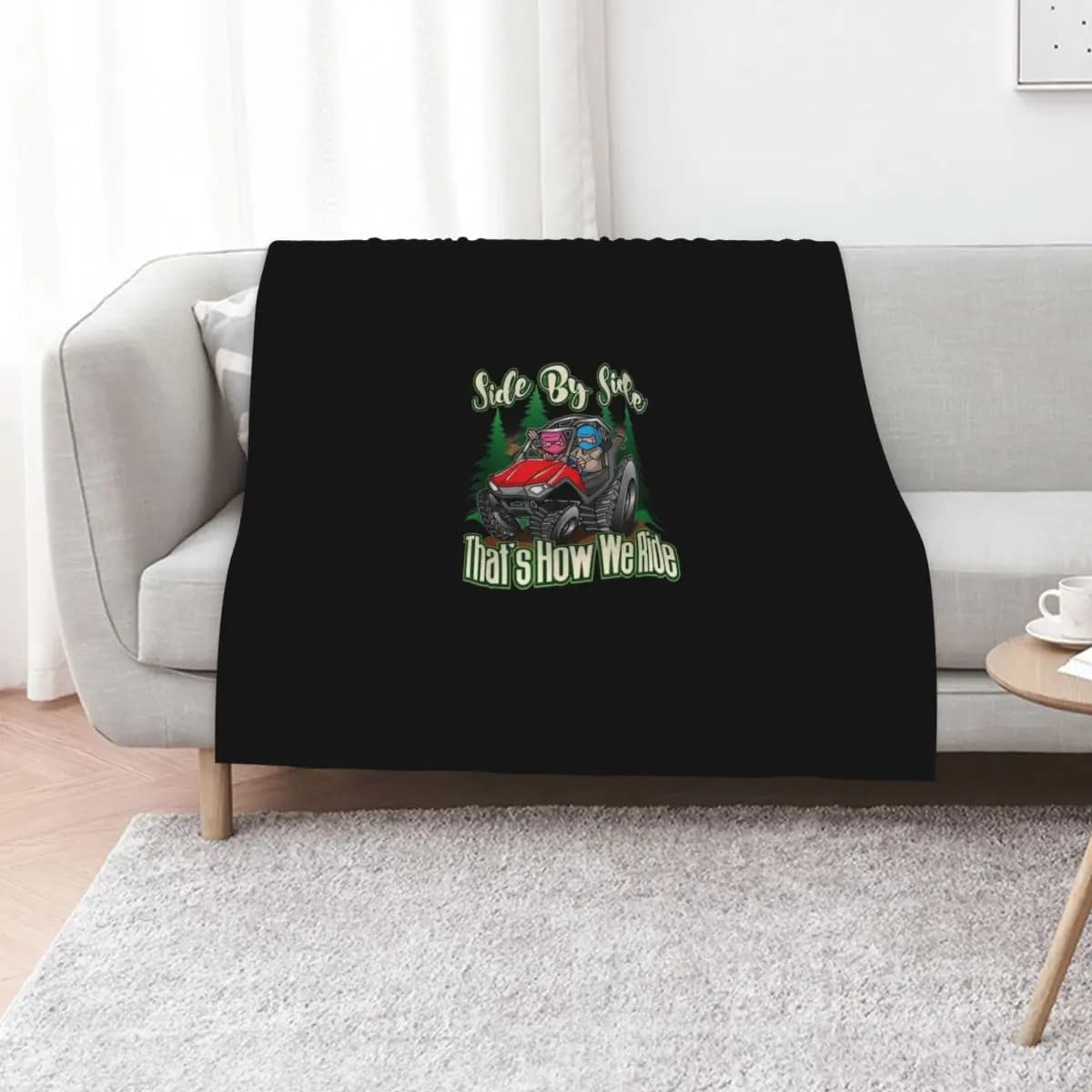Side By Side AV Four Wheeler Off Road Riding Throw Blanket Winter beds blankets and throws Sleeping Bag Thin Large Blankets