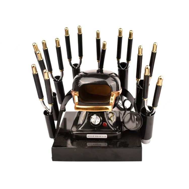 Magic Automatic Interchangeable Beauty Salon Curling Iron Wand Set 0.35-1.25 Inch Stove Hair Curler