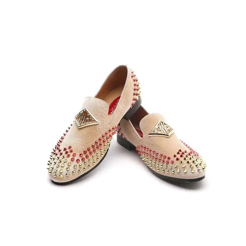 Mocassini da sposa per feste di moda da uomo Slip On scarpe Casual Plus Size abito da uomo fatto a mano
