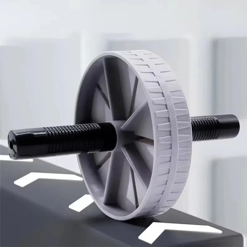 Fitness AB Roller Wheel Abdominal Wheel Non-Slip No Noise Abdominal Trainer Abdominal Ginnic for Strength Training at Home Gym