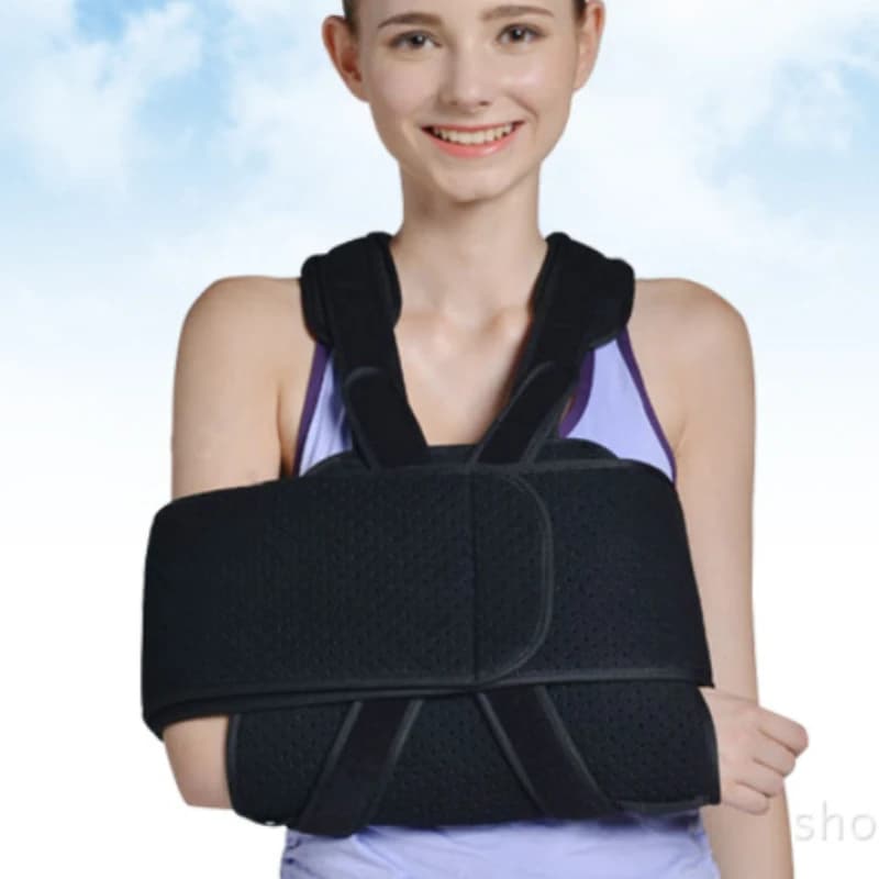 Supporti per imbracatura da braccio Tracolla regolabile e traspirante Bretelle Immobilizzatore Polso Gomito Avambra Cinghie di supporto Distorsioni ossee