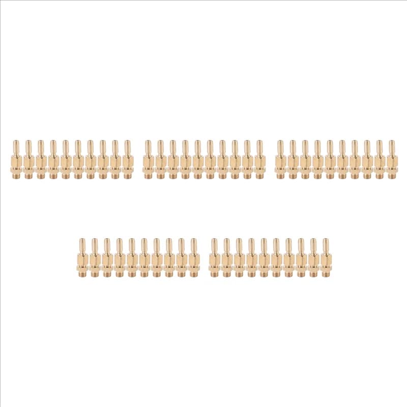 HLZS-50Pcs 1/8 Inch DN6 Brass Gushing Spray Water Fountain Nozzles Universal Water Curtain Nozzle