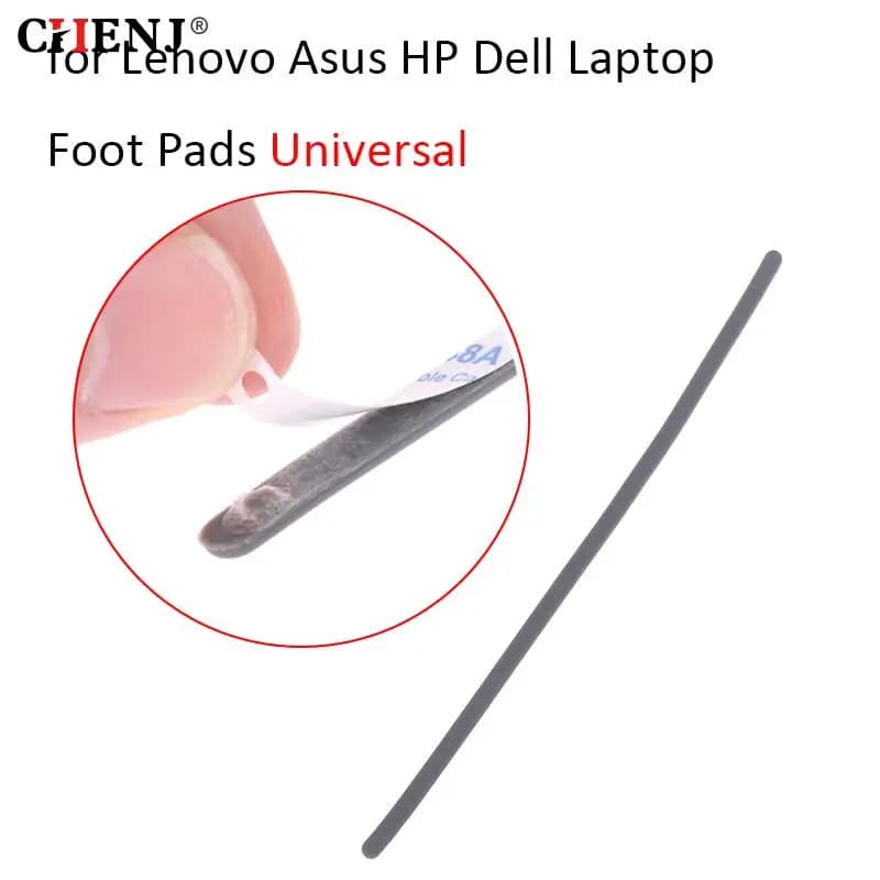 1Pcs Universal Laptop Rubber Feet For Asus/HP/Dell Laptop Anti-Slip Mat Bottom Case Foot Pad Laptop Rubber Strip 230mm