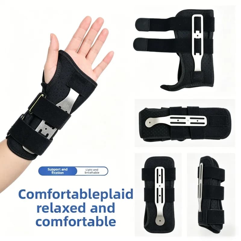 Tutore da Polso per Frattura del Radius, Supporto Fisso per Mano e Palmo per Cura Post-Operatoria