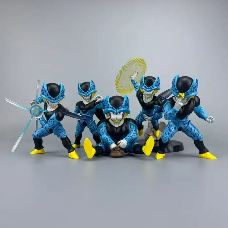 Dragon Ball Gk Action Figure Blue Cell Jr Pvc Painted Collectible Model Ornament Anime Periphery Gift For Anime Collectors