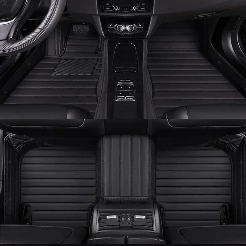 Carpet Strip Style for Mitsubishi ASX RVR 2013-2023 Eclipse Cross 2021-2023 Lancer Artificial Leather Car Accessories