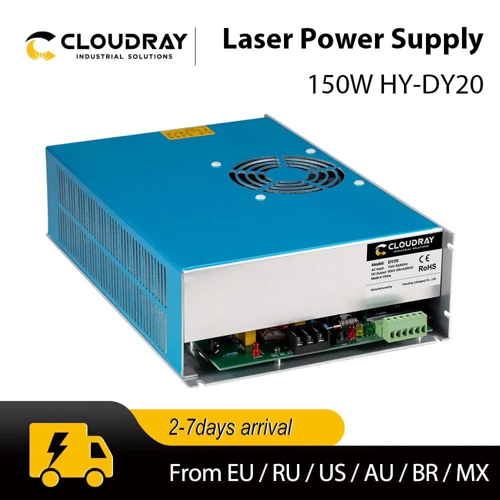 Alimentatore Laser Co2 Cloudray DY20 per macchina per incisione/taglio tubo Laser Co2 RECI Z6/Z8 W6/W8 S6/S8 serie DY