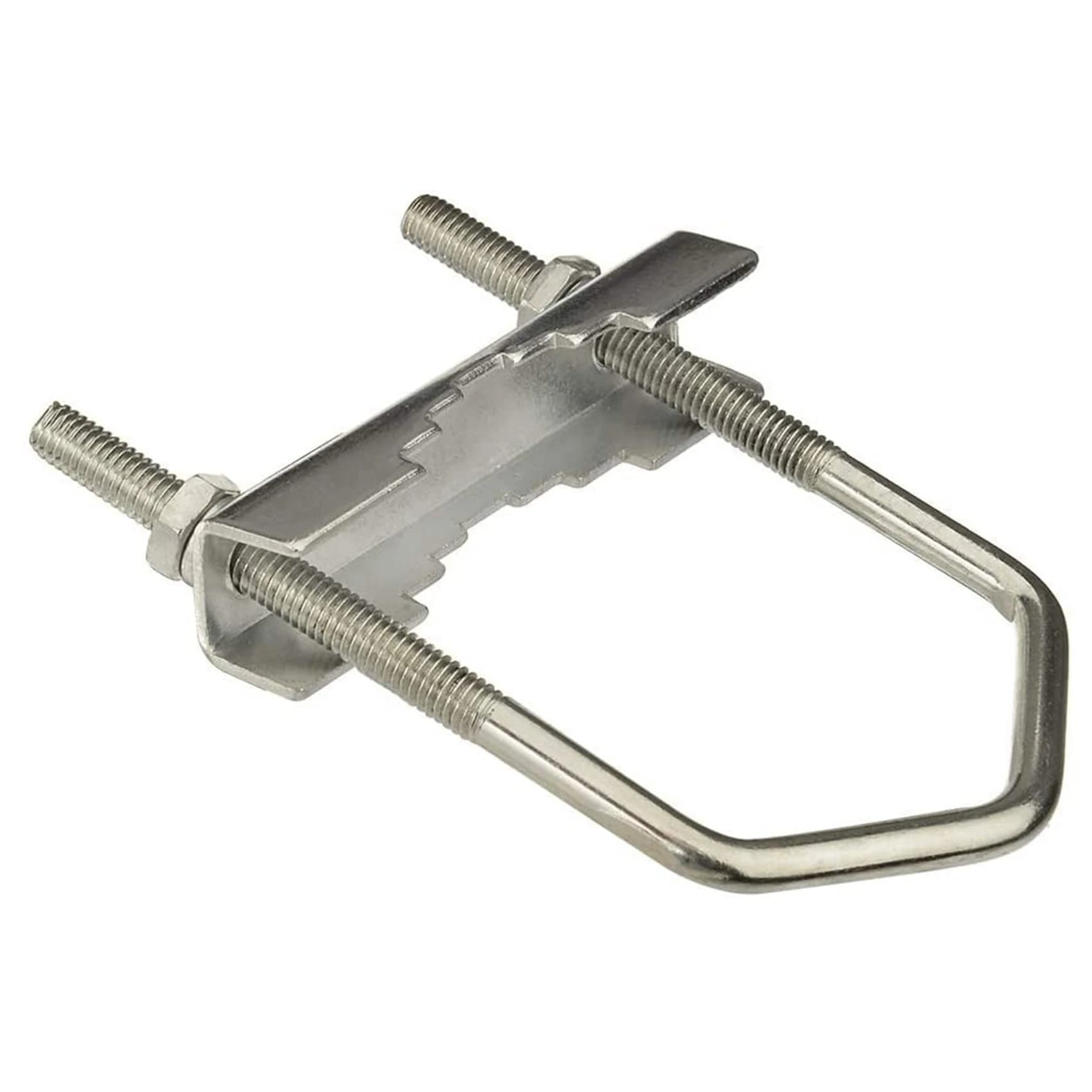 Yagi Wifi Antenna Mast Cross-Over Bracket Kit U-Bolt Clamp Mounting Hardware 2Pcs For Outdoor Wifi Antenna, Lora Antenna