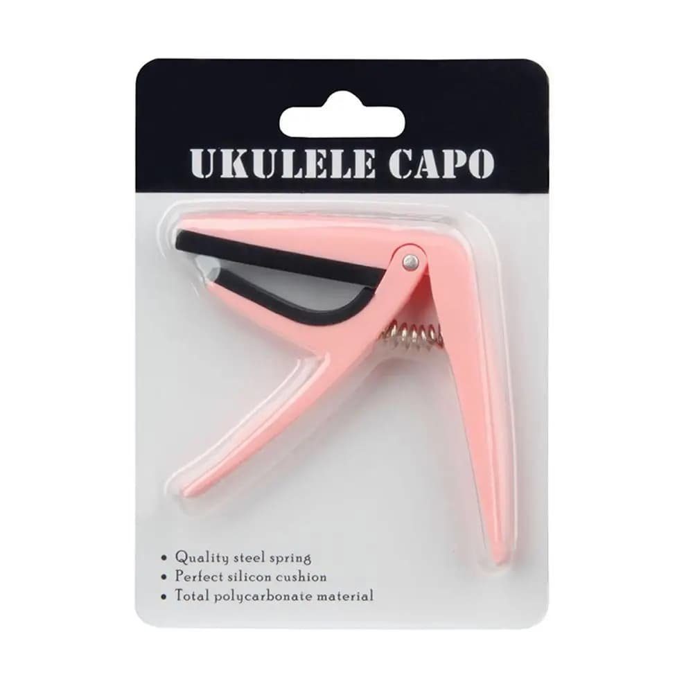 Plastic Universal Ukulele Capo Red Pink Ukulele Tuning Clamp Blue Portable Uk Tone Clip Classical