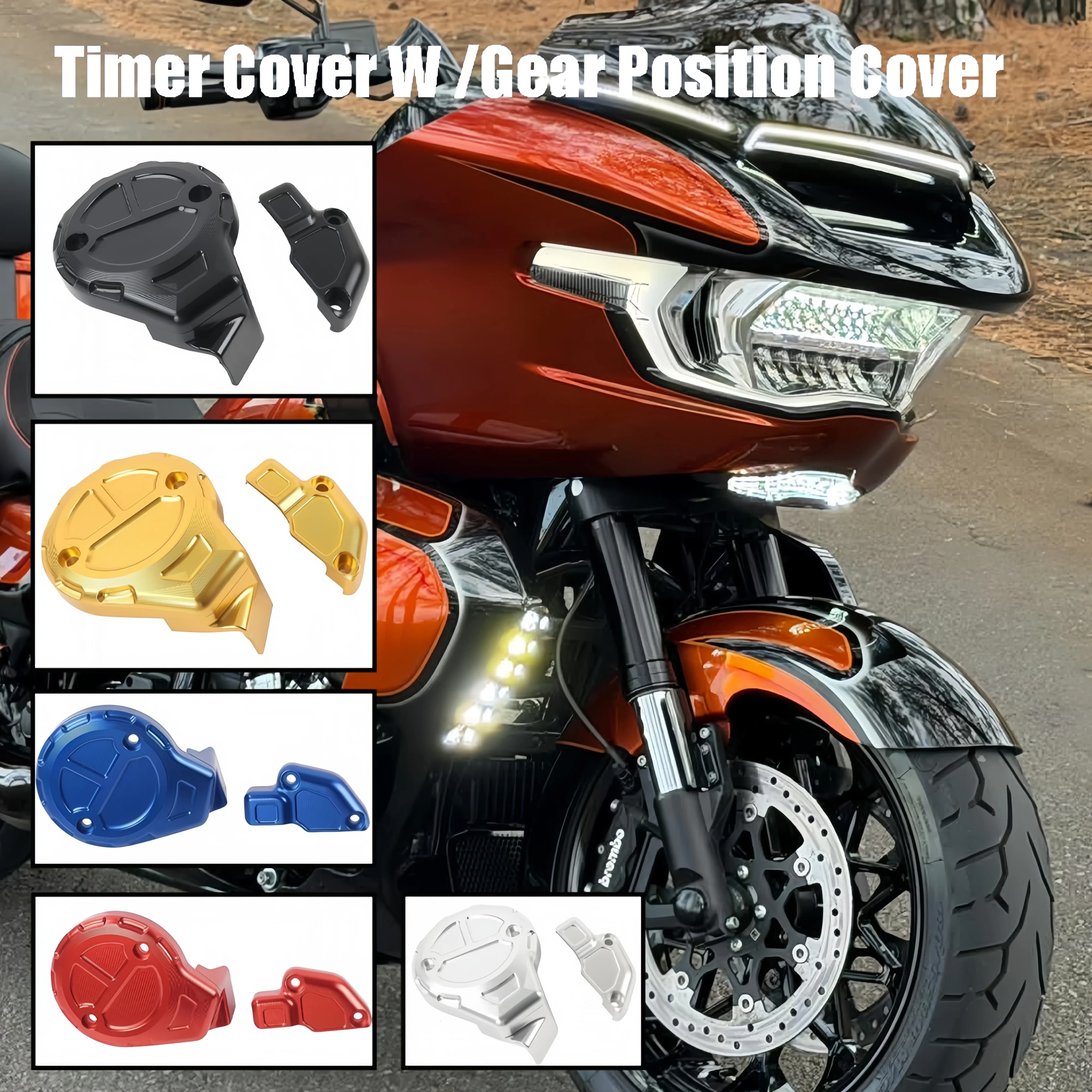 2025-2026 For Harley Softail Low Rider ST Breakout Street Bob New Motorcycle CNC Timer Cam Sensor Cover Protection