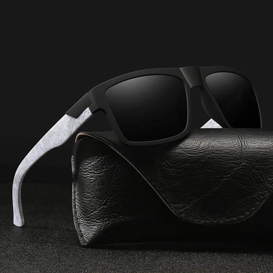 Luxury Retro Sunglasses Men Women Fashion Square Brand Designer Driving Sun Glasses Black Shades Fishing