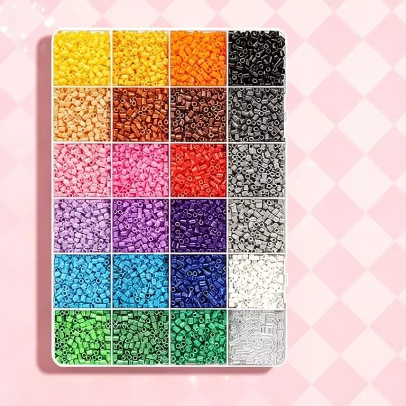 8400pcs/set Perler Beads Fuse Hama Beads for Diy Handmade Gift Home Decoration