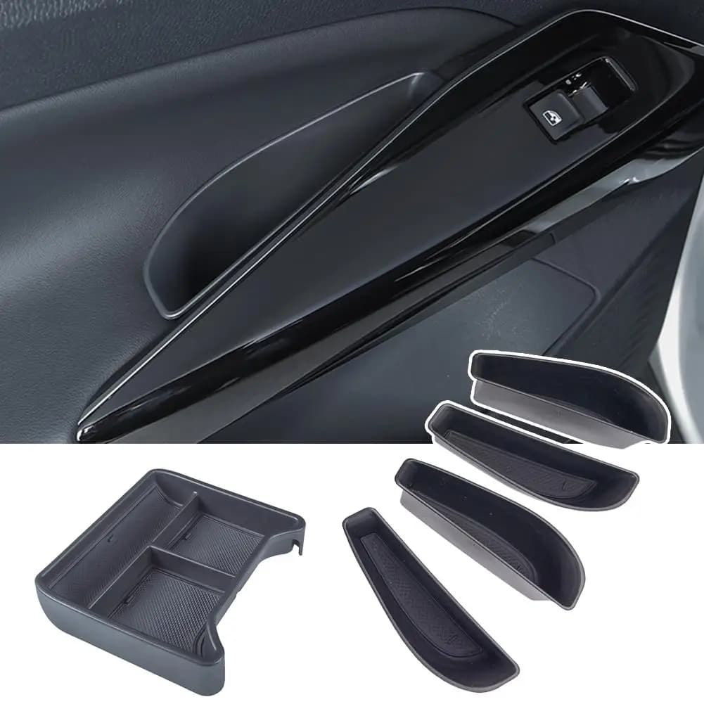 Per Volkswagen VW ID3 ID4 X ID6 Crozz Maniglia Della Porta di Stoccaggio Vassoio Per Auto Scatola Interna Bracciolo Accessori Titolare Porta Organizzatore U0S3