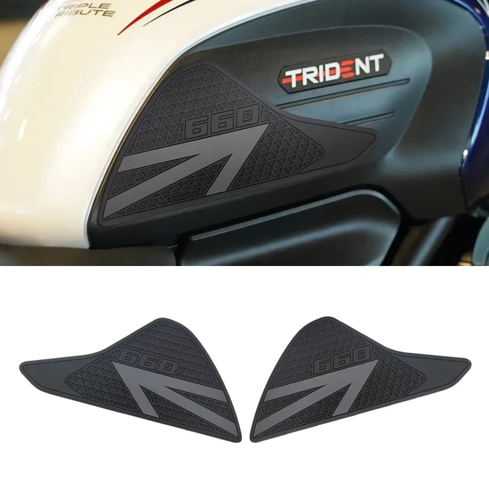 For Triumph Trident 660 2021-2025 Motorcycle Knee Handle Tank Side Protection