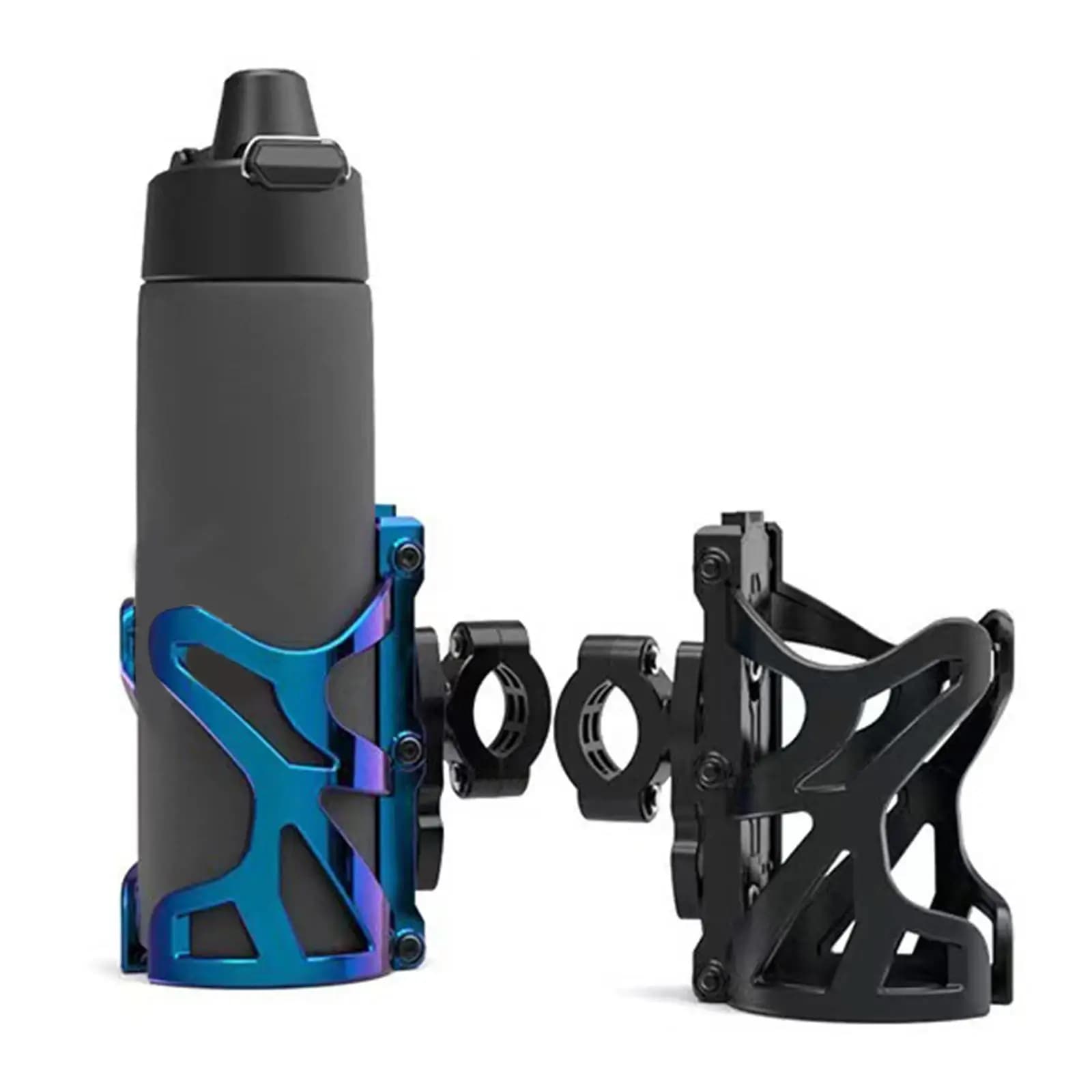 Lightweight Universal Motorcycle Drink Holder ABS Plastic Water Bottle Cup Rack for