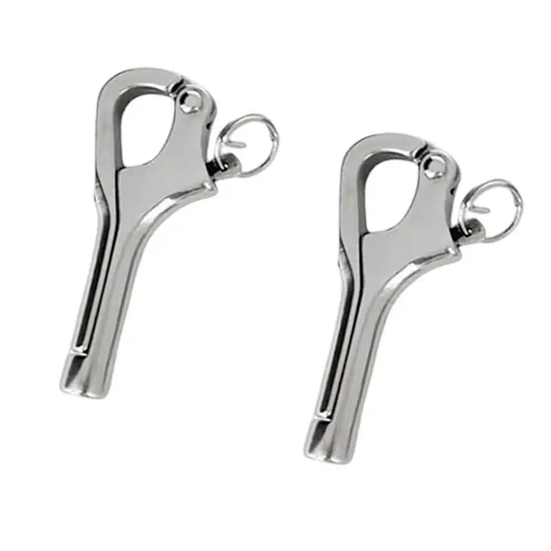31BC Internal Thread Railing Hook Stainless Steel Quick Release Fitting, 2 Pack for Boat Wire Rope Service Hardware