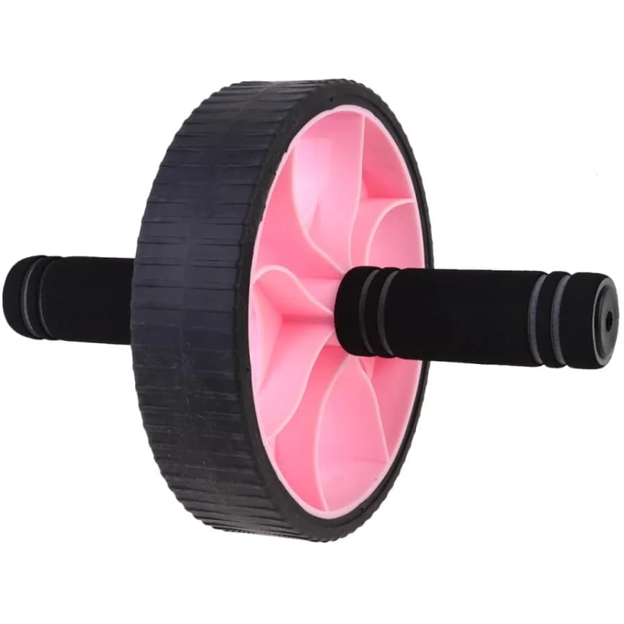 Abdominal Wheel (Ab Roller) for Men and Women, Light Train for Fitness and Home Training, 25x17x4,3 cm, to Develop Abdominal Muscles