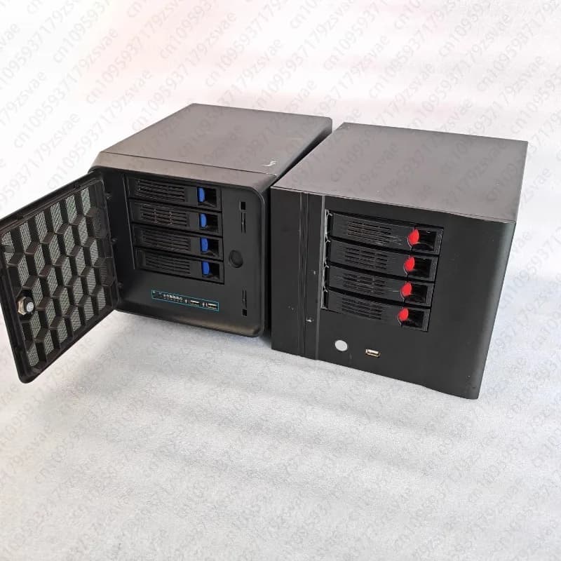 Sistema operativo NAS a 4 dischi Piccolo host Microcomputer Home Office Archiviazione di rete aziendale, merci di seconda mano