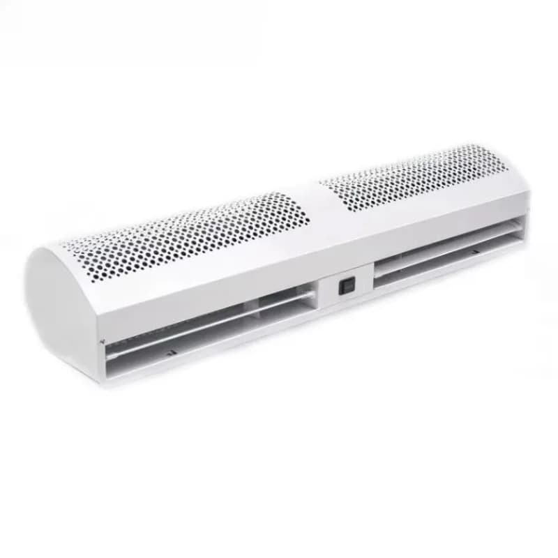 Customized logo brand 120cm silent wall-mounted vertical cross-flow air curtain industrial air curtain