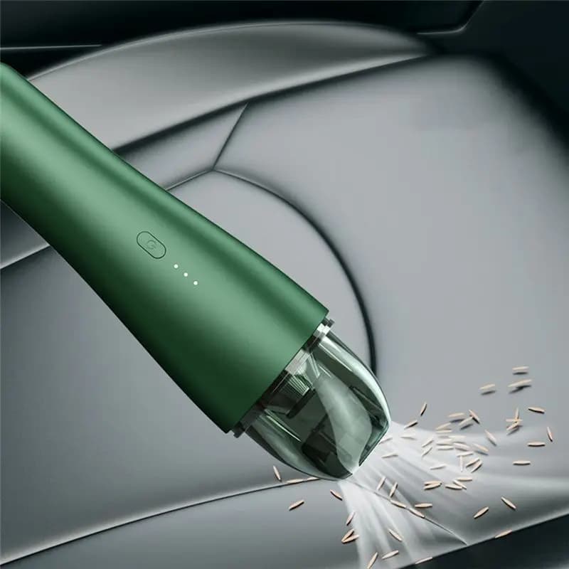 newA10R 6000Pa Wireless Car Vacuum Cleaner Handheld Mini Rechargeable Hand Vacuuming Cordless Powerful for Car Home -A