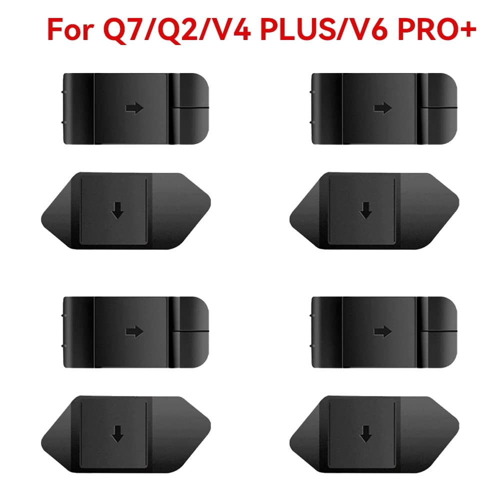 Base per nastro biadesivo con clip di montaggio per citofono per casco moto 4/1PC per EJEAS V6 PRO+/V4 PLUS/Q7/V7 ​ Interfono Bluetooth per casco