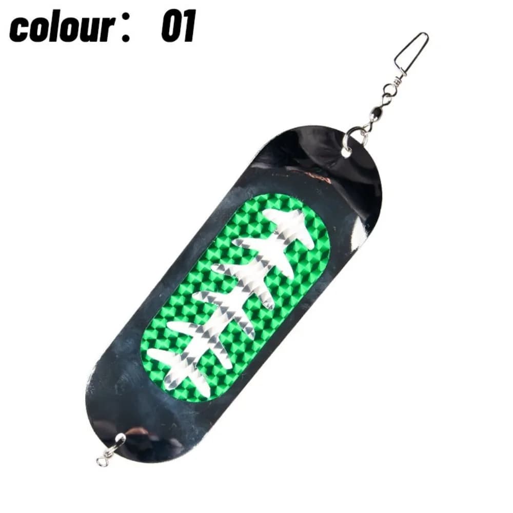 2023 Adjustable Weight Tlapia fishing Flasher trolling lure Deep Metal Diver Plate Fish Trap 6in 48g Trolling Tool stable