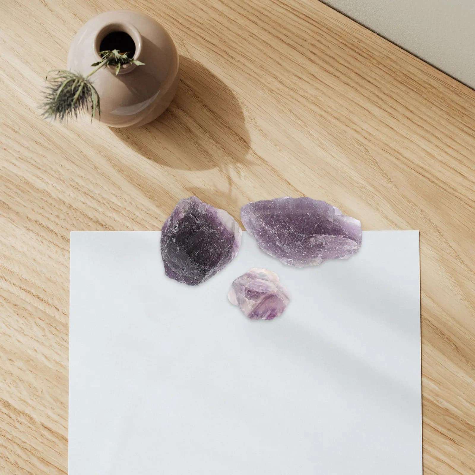 Set di Decorazioni in Cristallo per Diffusore di Aromi, Esposizione su Scrivania, Mensola, Mobile, Decorazione Estetica per Casa e Ufficio, Statua in Cristallo