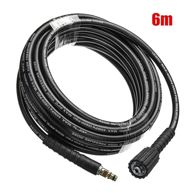 6m, 8m, 10m high pressure hydraulic hose for car wash, compatible with Karcher K2 K3 K4 K5, vehicle cleaning tools and gardens