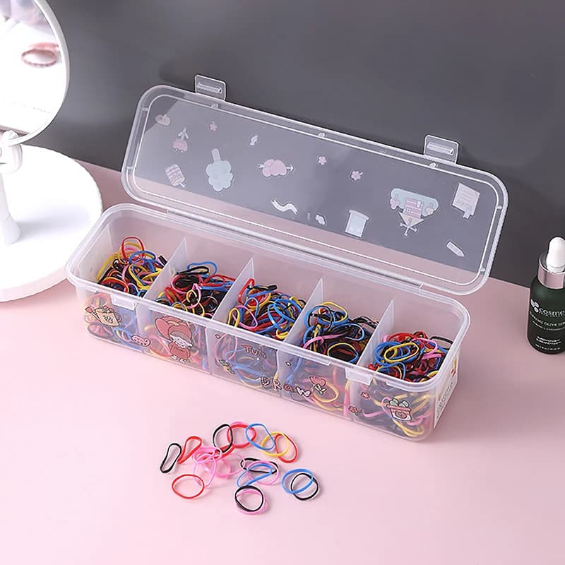 Plastic Storage Box Holders Storage Box Holders with High Capacity Dividers For beads Art Craft DIY Jewelry Fishing Equipment