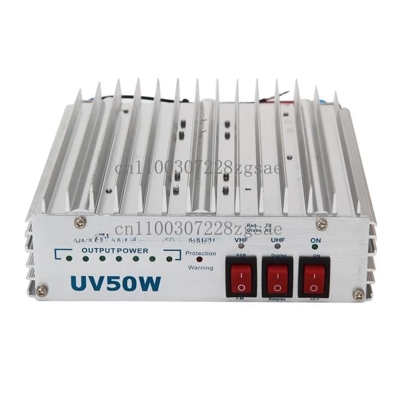 Amplificatore di potenza UV a doppio stadio amplificatore di potenza walkie-talkie BJ-UV50W amplificatore di potenza unilaterale full-mode 30 km