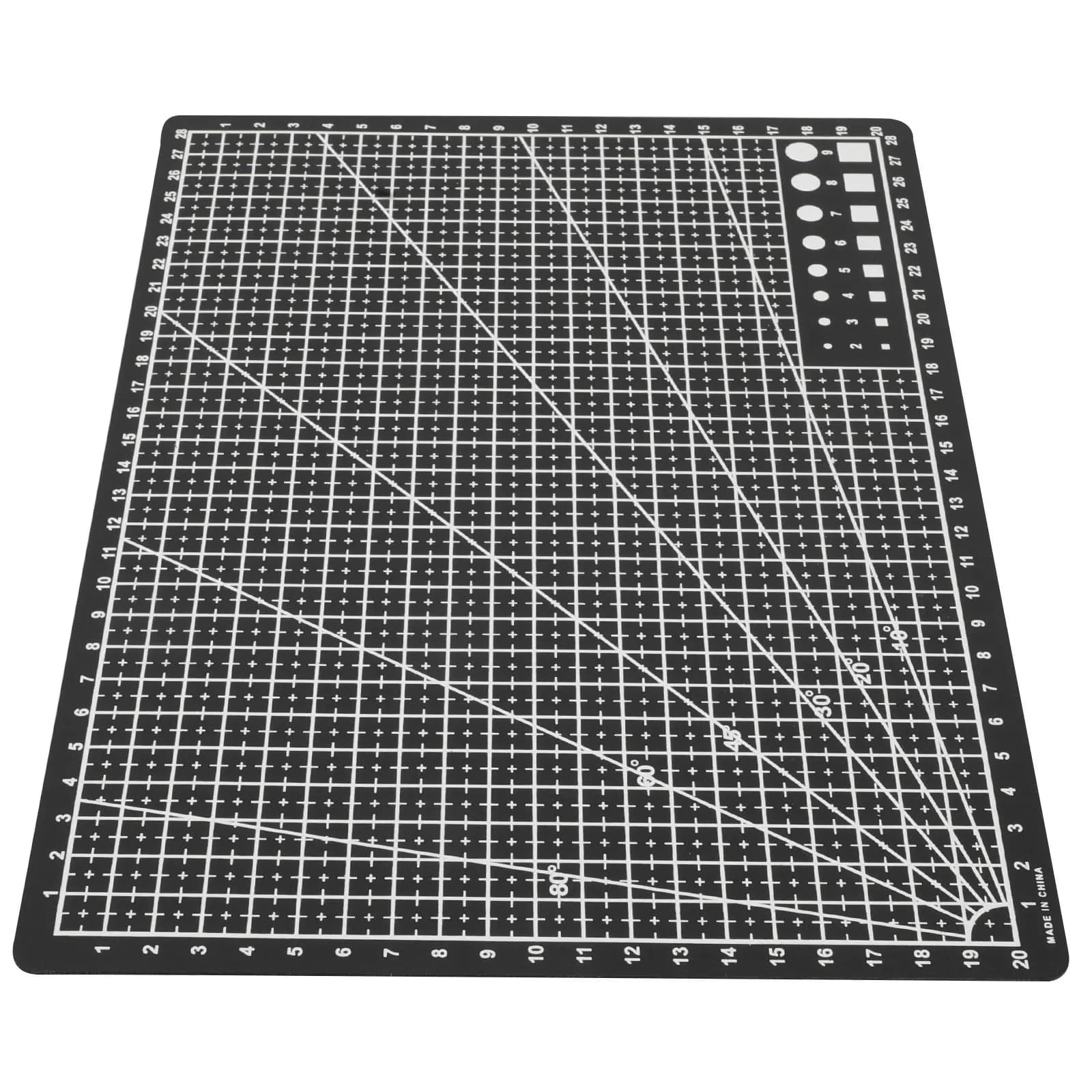 A4 Double Sided Cutting Board Craft Sewing Mat Artist Carving Tool Non Slip Grid Precision A4 Cutting Mat Craft Carving Tools