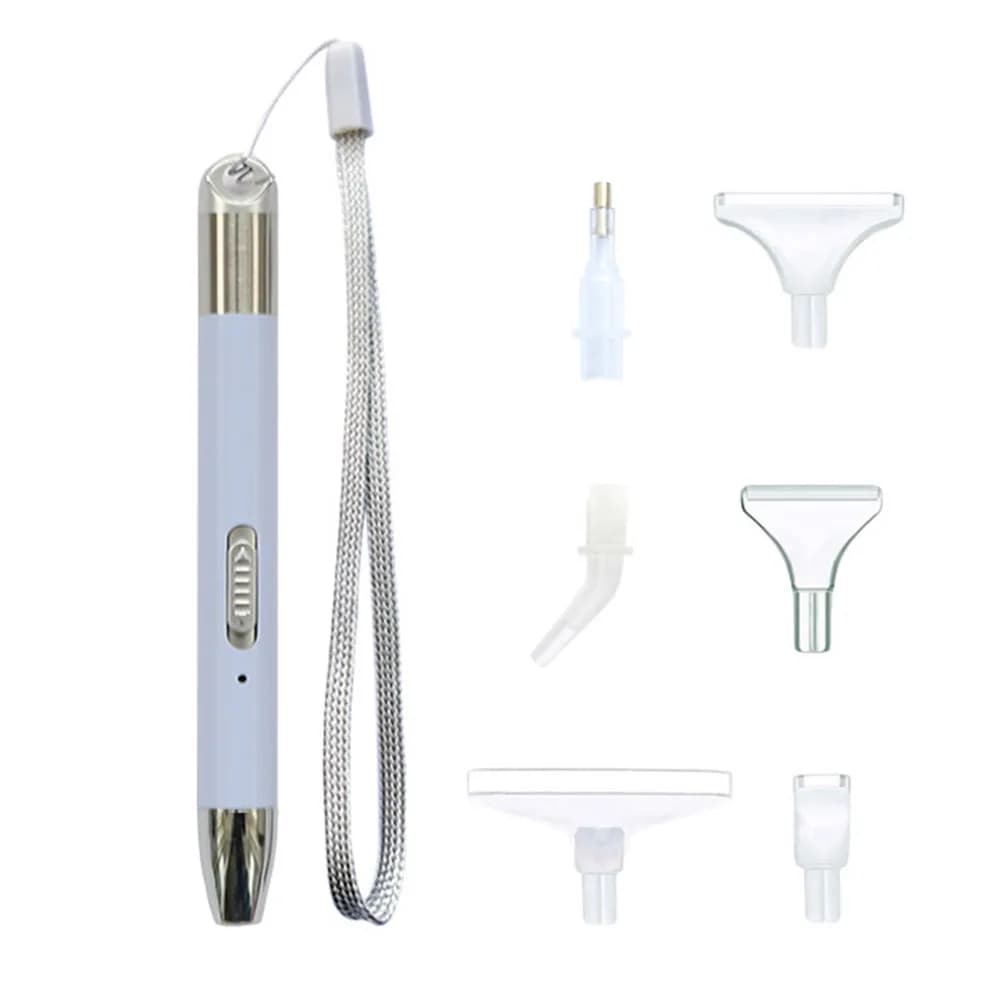 Art painting kit with 5D DIY diamonds, rechargeable, plastic, with diamond painting pen, lighting with pen head, handmade for craft design
