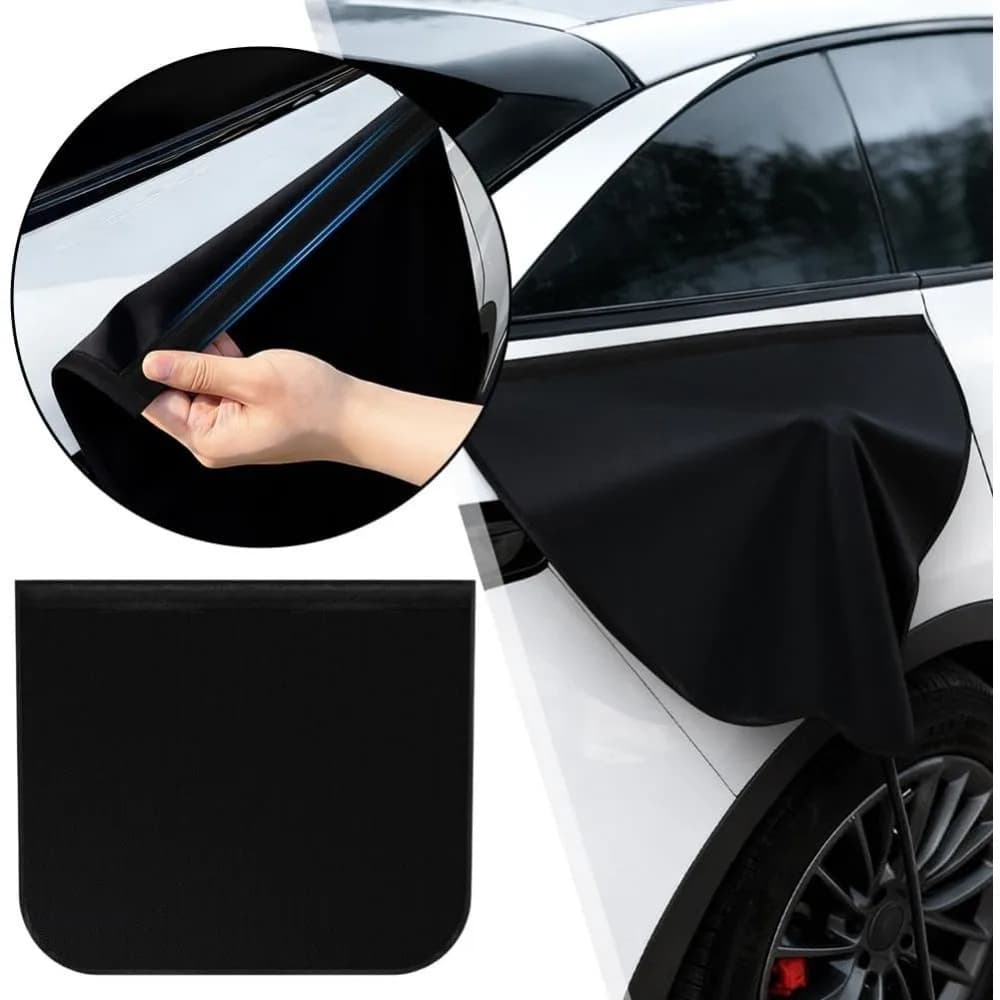 Plug Protector Waterproof Magnetic EV Charger Port Cover Durable Weatherproof UV Snow Resistant Heat for Electric Vehicles