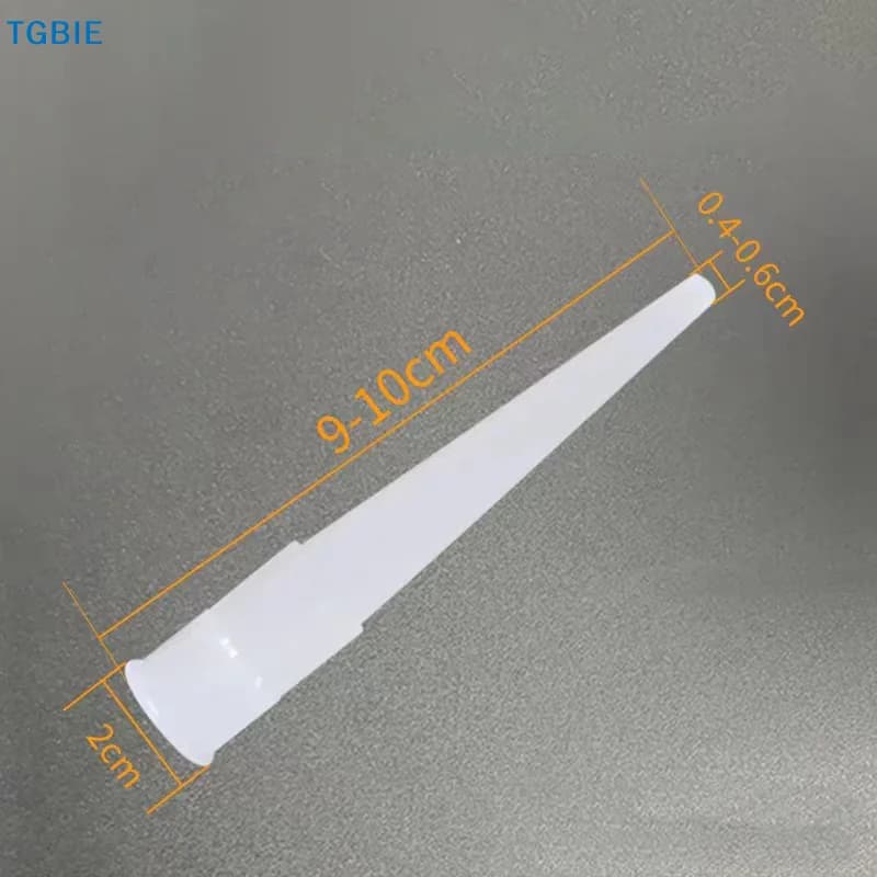 20 Pezzi Ugelli Universali per Pistola Sigillante, Ugelli per Colla Vetro, Punte per Sigillante Siliconico, Strumenti