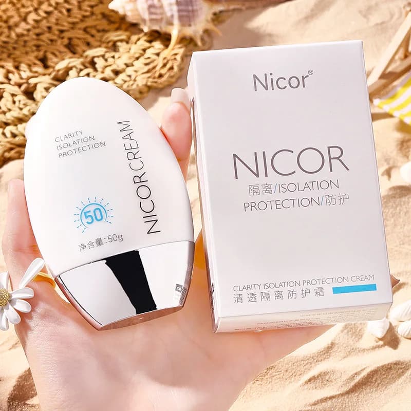 Spf 50 Solar Protection Solar Insulation Solar Creams Outdoor Solar Block Whitening Creams Viso Gamba Body Skin Care Products