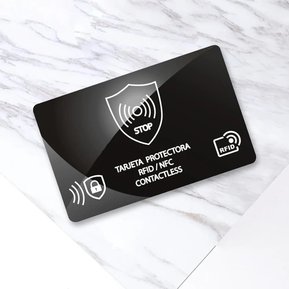 5 pcs RFID block for a card protects entire wallet RFID card block Portable credit card protection for men and women
